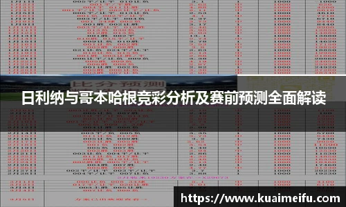 日利纳与哥本哈根竞彩分析及赛前预测全面解读